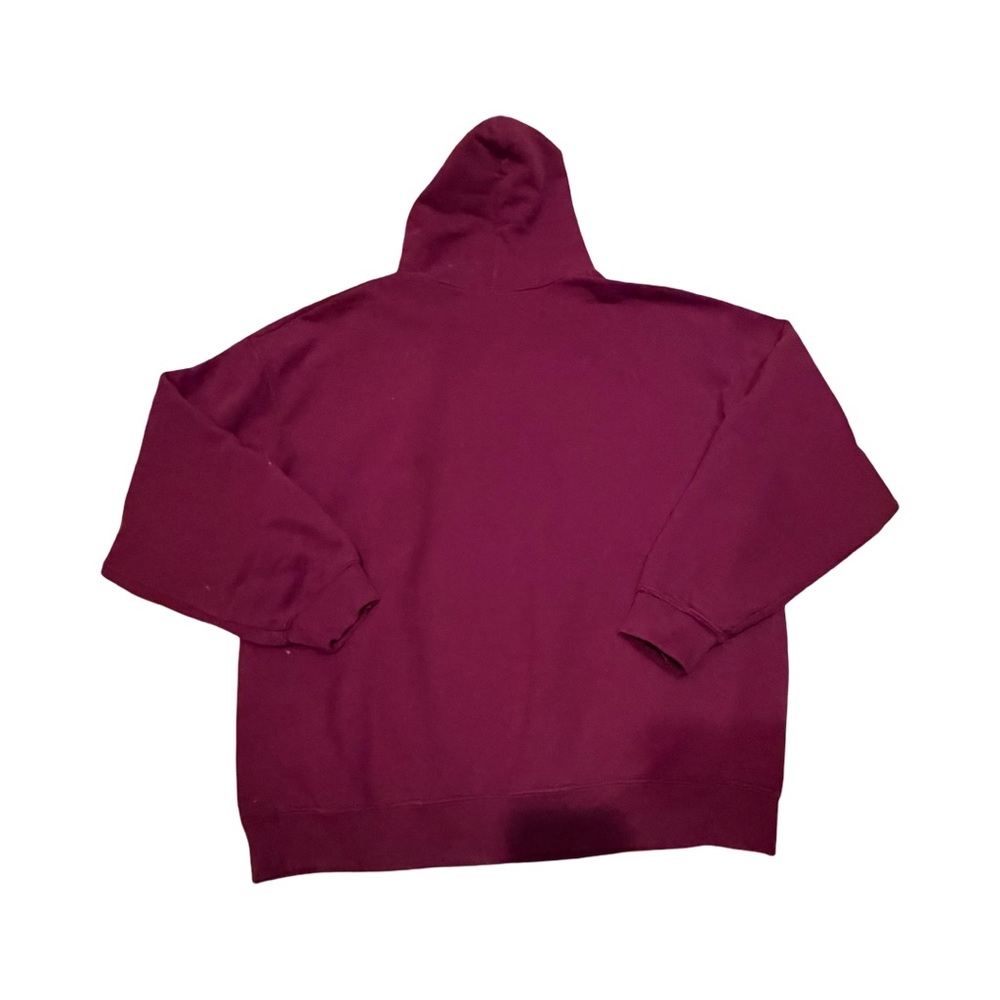 Campus Colors Maroon Hoodie- size large - Picture 3 of 5